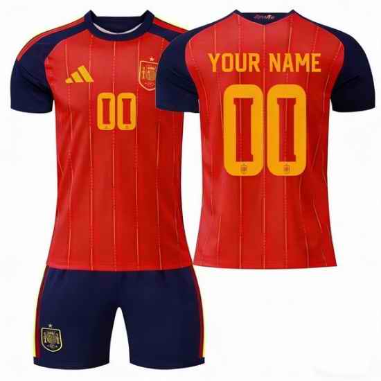 2026 FIFA World Cup Spain Soccer Home Jersey Custome
